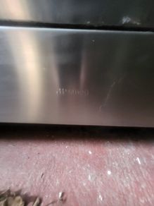 Smeg oven, 6 burner hob and hotplate