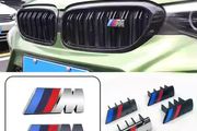 BMW M Performance 3D Car Front Grille Badge Emblem for X1 X2 X3 X4 X5 X6 F48 G01 E84 E83 F39 F10 F30 G11 G07 G86 G80 G60 E60 E46 Accessories Decor