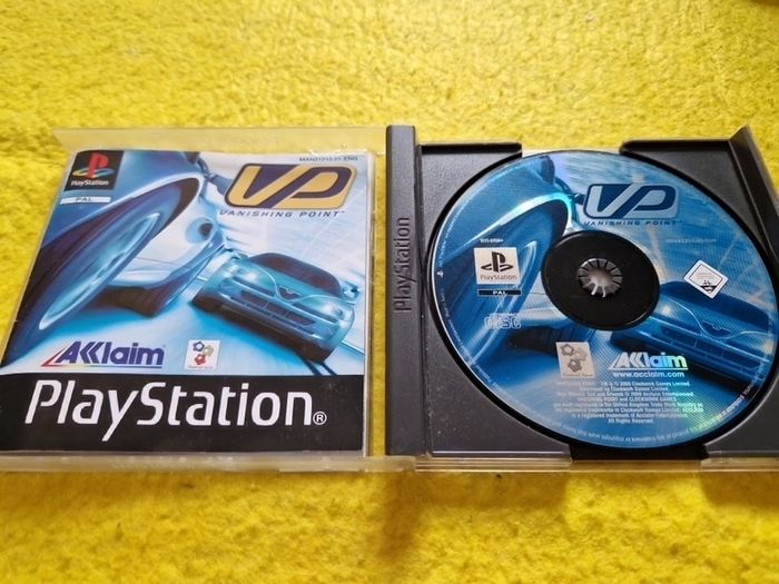 Vanishing point PlayStation 1 ps1 PlayStation 2 ps2 games Original racing game