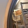 Wooden arched mirror Image 2