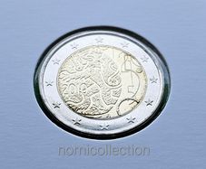 Finland 2010 year Uncirculated 2 Euro coin.