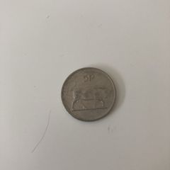 Irish 5 pence from 1982,1990