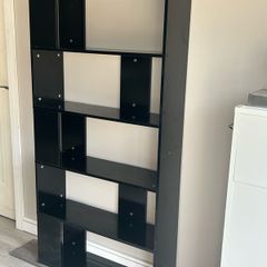 Black shelf unit sitting room/kitchen unit