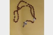 Rosary with Wooden Beads