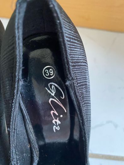"Glitz" heels