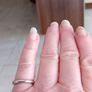 9 carat white gold 'Berker Bros' wedding band Image 2