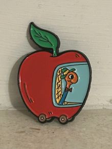 Richard Scarry Pin