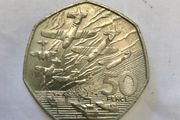 UK 1994 50p Coin D-Day 50th Anniversary Normandy Landings