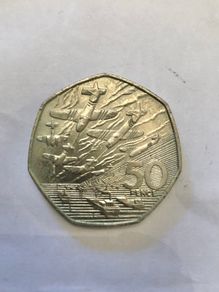 UK 1994 50p Coin D-Day 50th Anniversary Normandy Landings