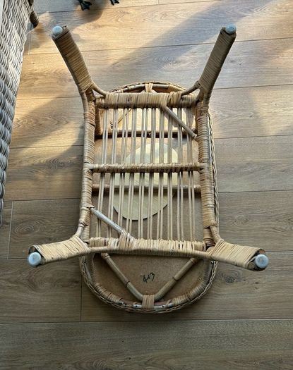 Small Wicker Coffee Table