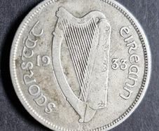 Ireland 1933 Silver Florin