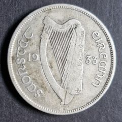 Ireland 1933 Silver Florin
