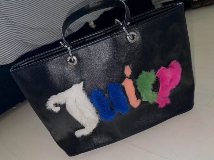 Juicy Couture Y2K Furry tote bag