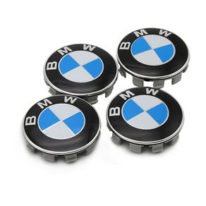 4X BMW 68mm 2.6 INCH For E46 E39 E38 E90 E60 E36 F30 F30 E34 F10 E92 E38 E91 X1 36136783536 Car Alloys Wheel Center Centre Caps Auto Hub Cap Cover Badge