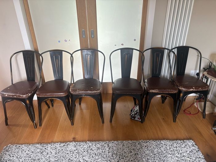 6 dining chairs
