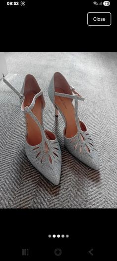 roland cartier bridal shoes size 6 uk