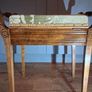 Victorian " Tiger  mahogany " piano stool Image 7