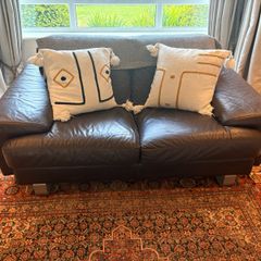 leather sofa
