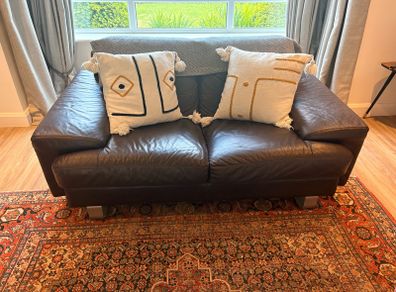leather sofa