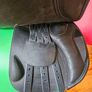 Black Close Contact Leather Saddle Image 2