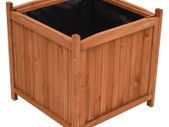 Raised Beds 2 pcs 50x50x50 cm Firwood