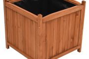 Raised Beds 2 pcs 50x50x50 cm Firwood