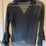 Black Chiffon Blouse Image 2