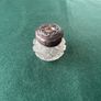 Antique Silver Mounted Powder Jar Image 2