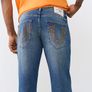 True Religion Ricky Ladder stitch straight jeans Image 4