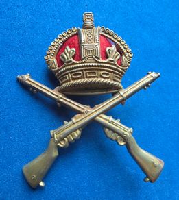 British School of Musketry cap badge
