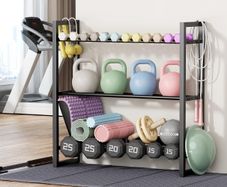 Dumbbell Rack, Weight Rack for Home Gym