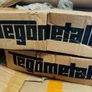 Tegometal Shop Display Back Panel Clips - 20 Brackets Job Lot Image 3