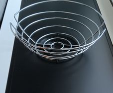 Chrome Fruit Basket