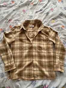 Check Button-Up Overshirt