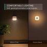 Lumi Stick-On Night Light, Warm White LED, Motion Sensor, Bedroom, Bathroom, Kitchen, Hallway, Stairs, Energy Efficient, Compact, 3-pack Image 7
