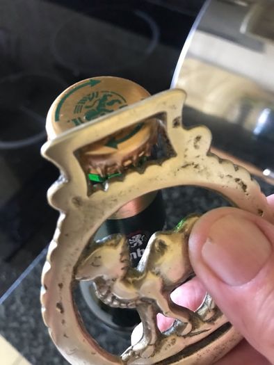 Vintage Brass Bottle Opener