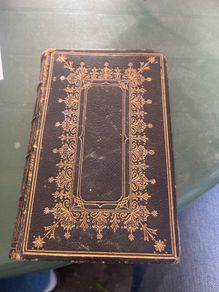 Antique copy of The Poetical Works of Henry Wadsworth Longfellow (1857)