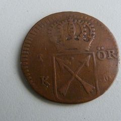 Very old Swedish coin