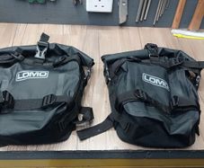 Motorcycle Crash bars luggage bags