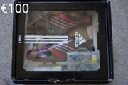 Football Boots Adidas F50.6 Tunit Grey/Red (2006) Size 7UK ALL