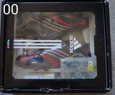 Football Boots Adidas F50.6 Tunit Grey/Red (2006) Size 7UK ALL