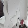 Girl's Dressing Table / Vanity Table & Matching Stool. Image 2
