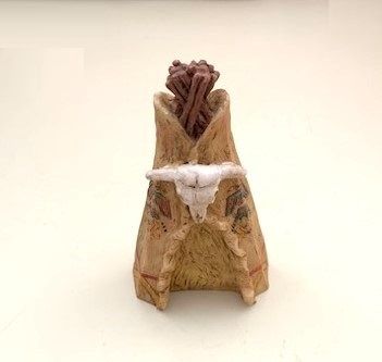 Native American Nativity teepee