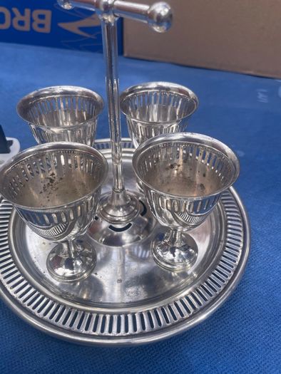 Silver Plated Eggcups