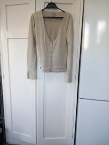 Mac & Jac Cardigan (L) Taupe