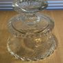 Large Vintage Crystal Cut Bowl Image 3
