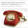 Vintage brocade telephone cover Image 9