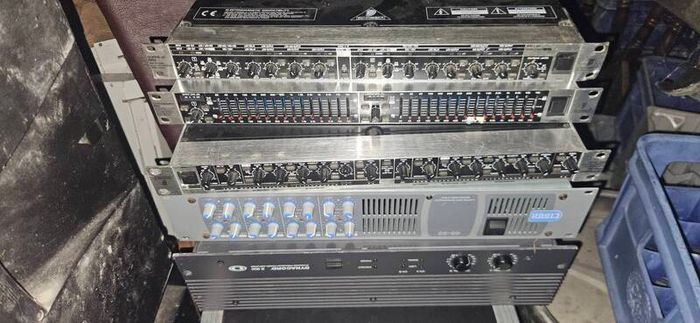 Sound&light mixer,speakers,lights