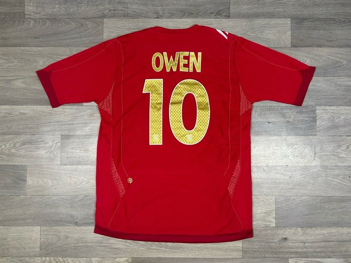 Genuine Vintage 2006 Umbro England Michael Owen Away Jersey Shirt Mens Medium