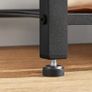 VASAGLE Coat Rack, Hallway Cabinet, with Top Board, Shoe Rack, Bench and 5 Double Hooks Image 6